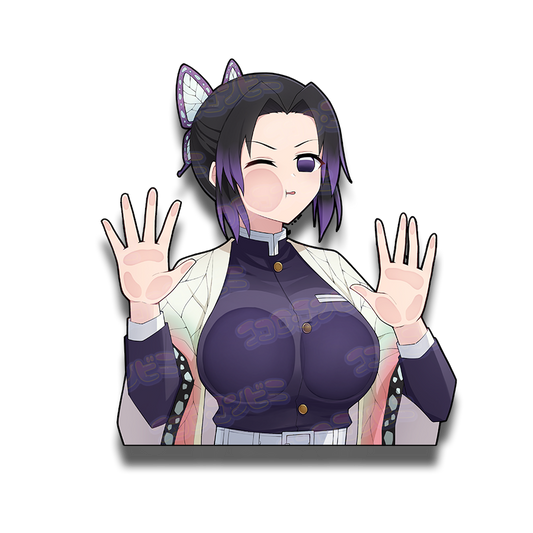 Shinobu Squished Sticker