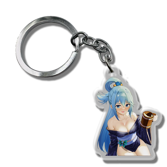 Aqua Festival Keychain