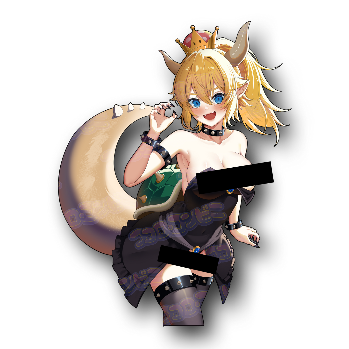 Bowsette Sticker (Holo / Regular)