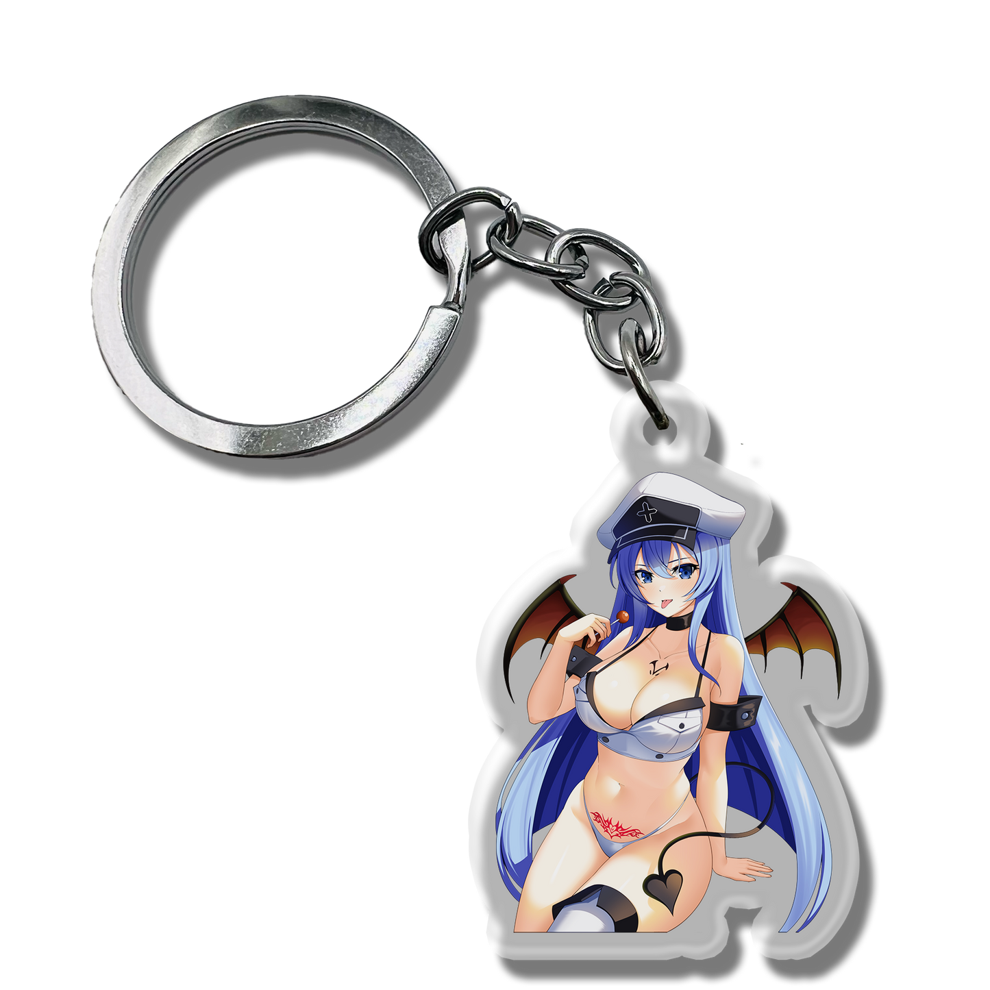 Esdeath Succubus Keychain