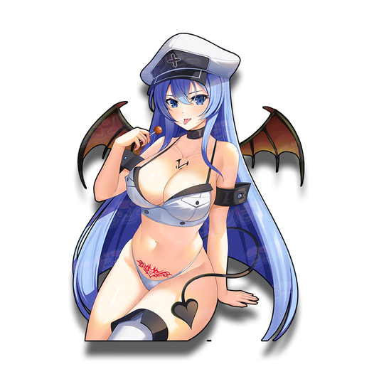 Esdeath Succubus Sticker (Holo / Regular)