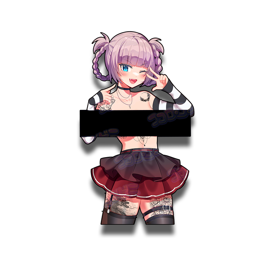 Goth Nazuna Sticker (Holo / Regular)