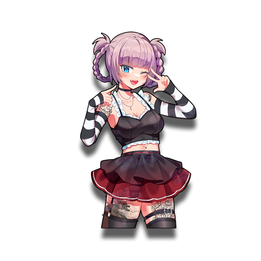 Goth Nazuna Sticker (Holo / Regular)