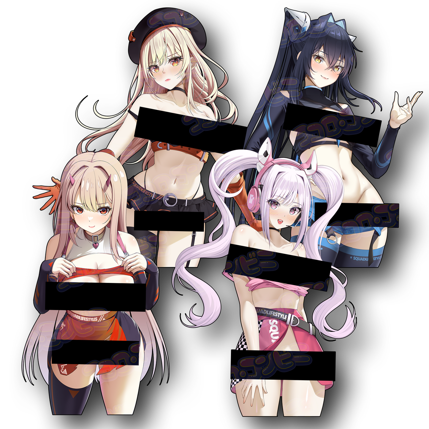 Race Queens Nikke Sticker Bundle