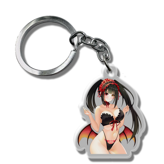 Kurumi Succubus Keychain