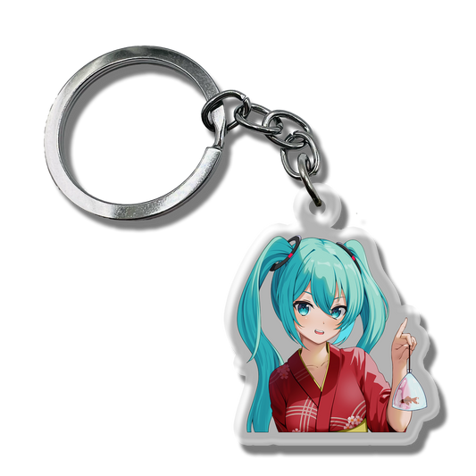 Miku Festival Keychain