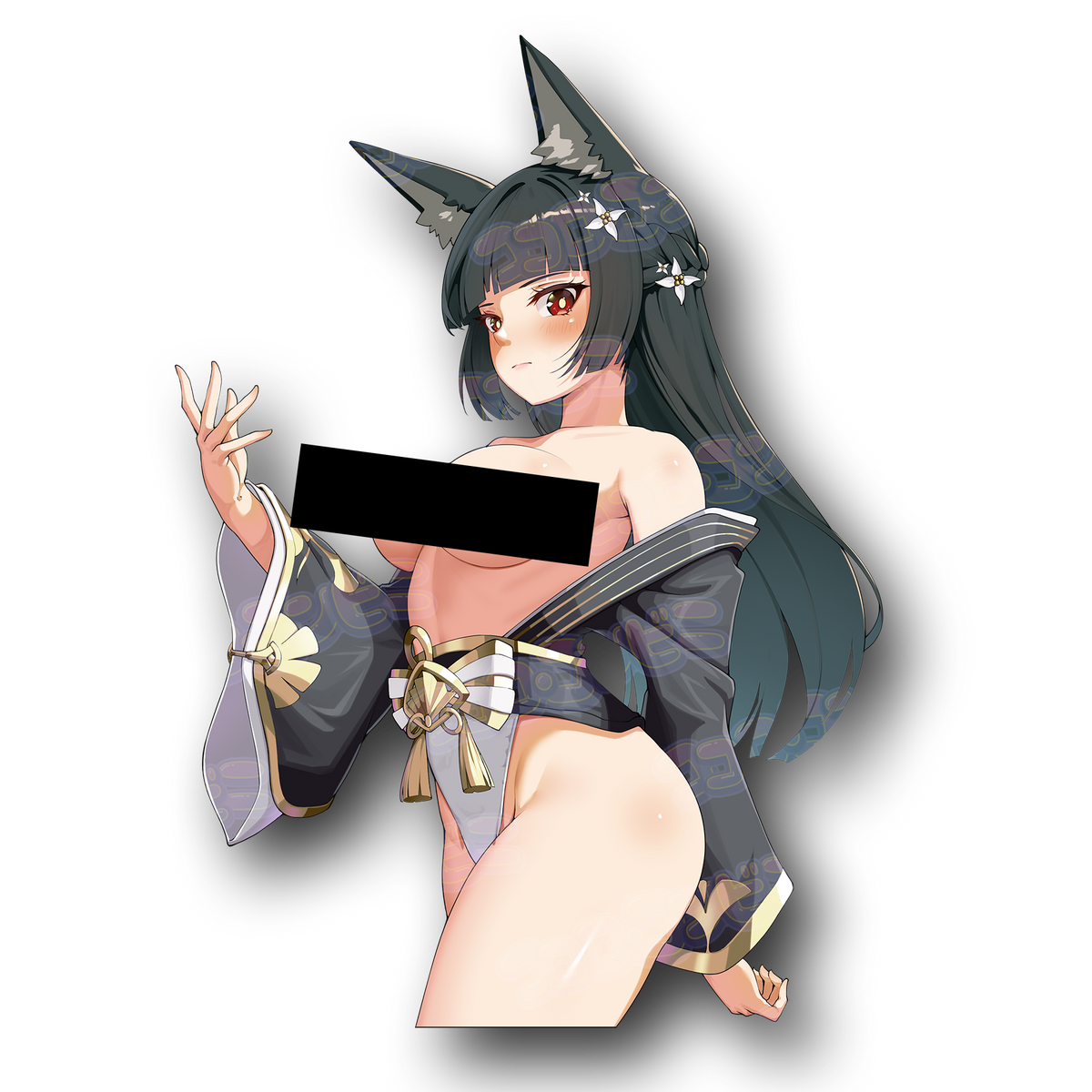 Miyabi_BunnyZZZ Sticker