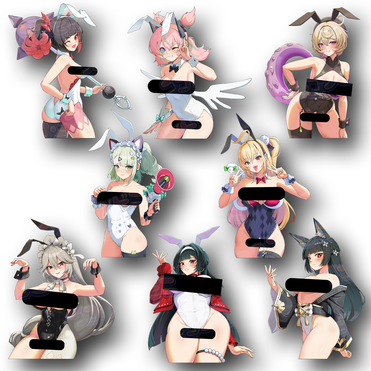 BunnieZZZ Pt2 Sticker Bundle