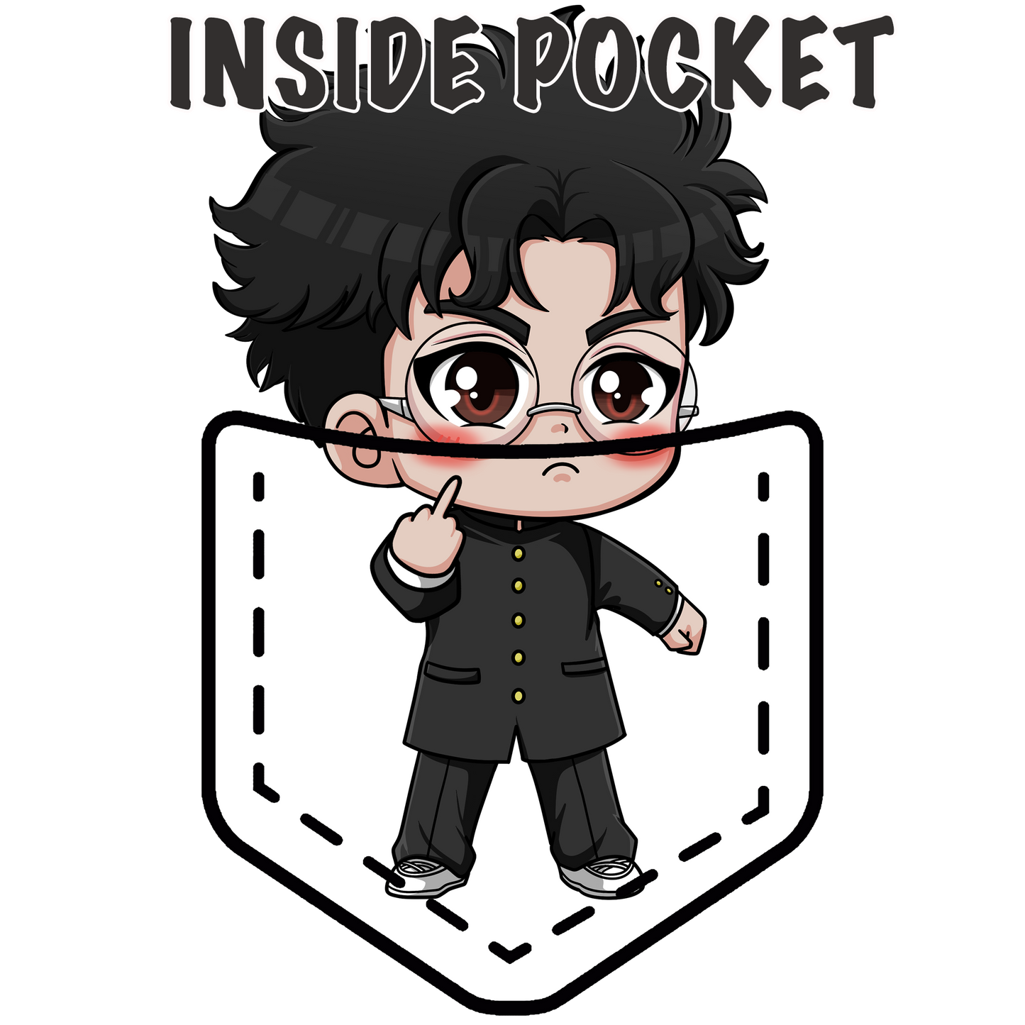 DDD Pocket Waifu & Chibi Shirt(s)