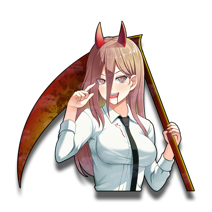 DeathCore Babe Stickers