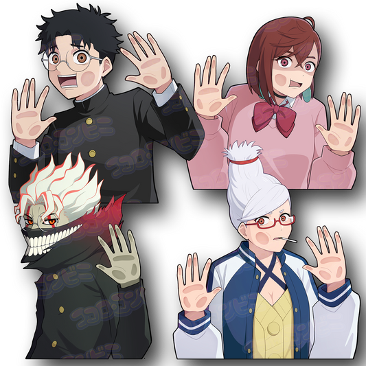 DDD Squished Stickers