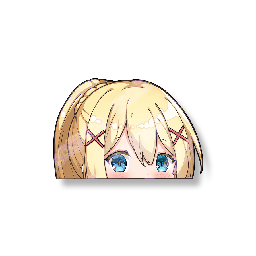 Darkness Pocket Waifu Sticker (Peeker)