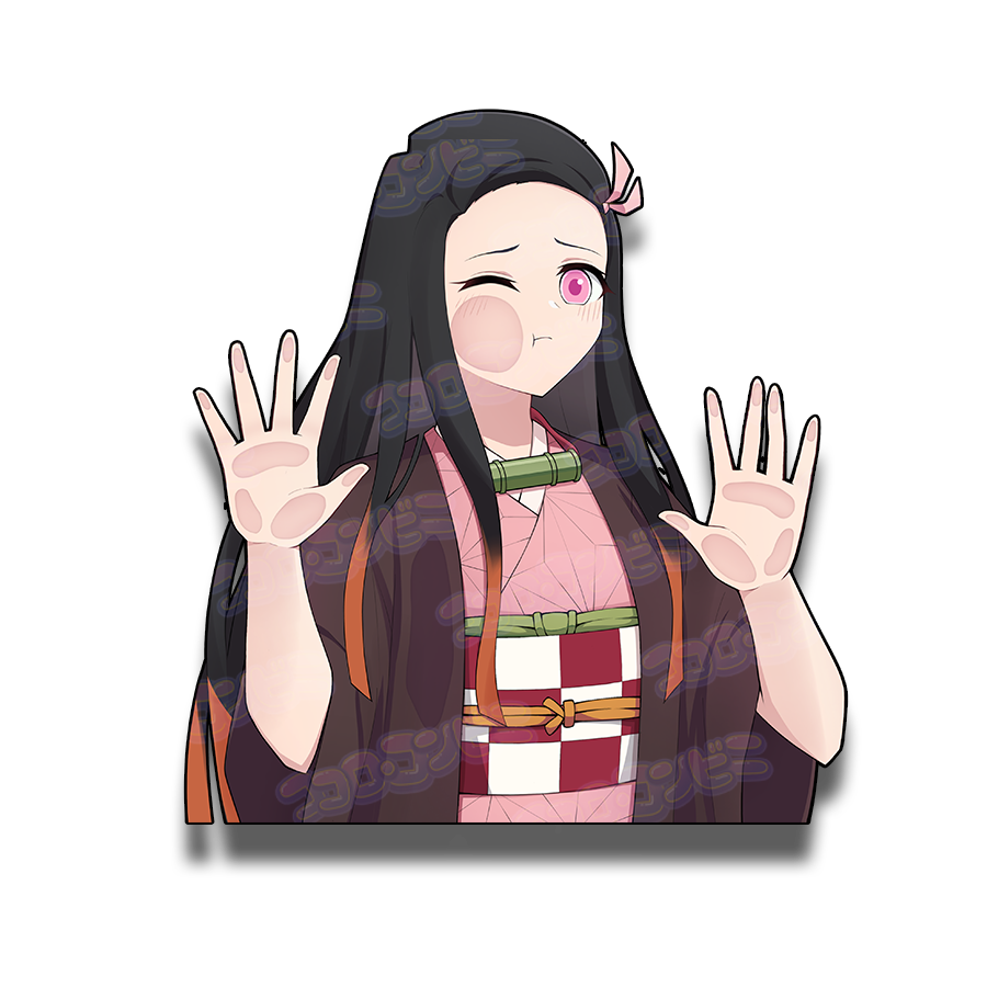 Nezuko Squished Sticker