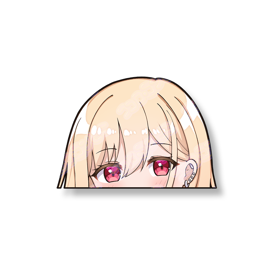 Marin Pocket Waifu Sticker (Peeker)