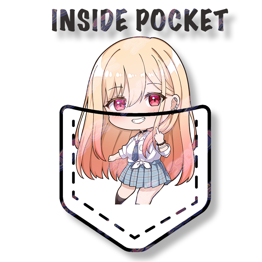Marin Pocket Waifu Shirt