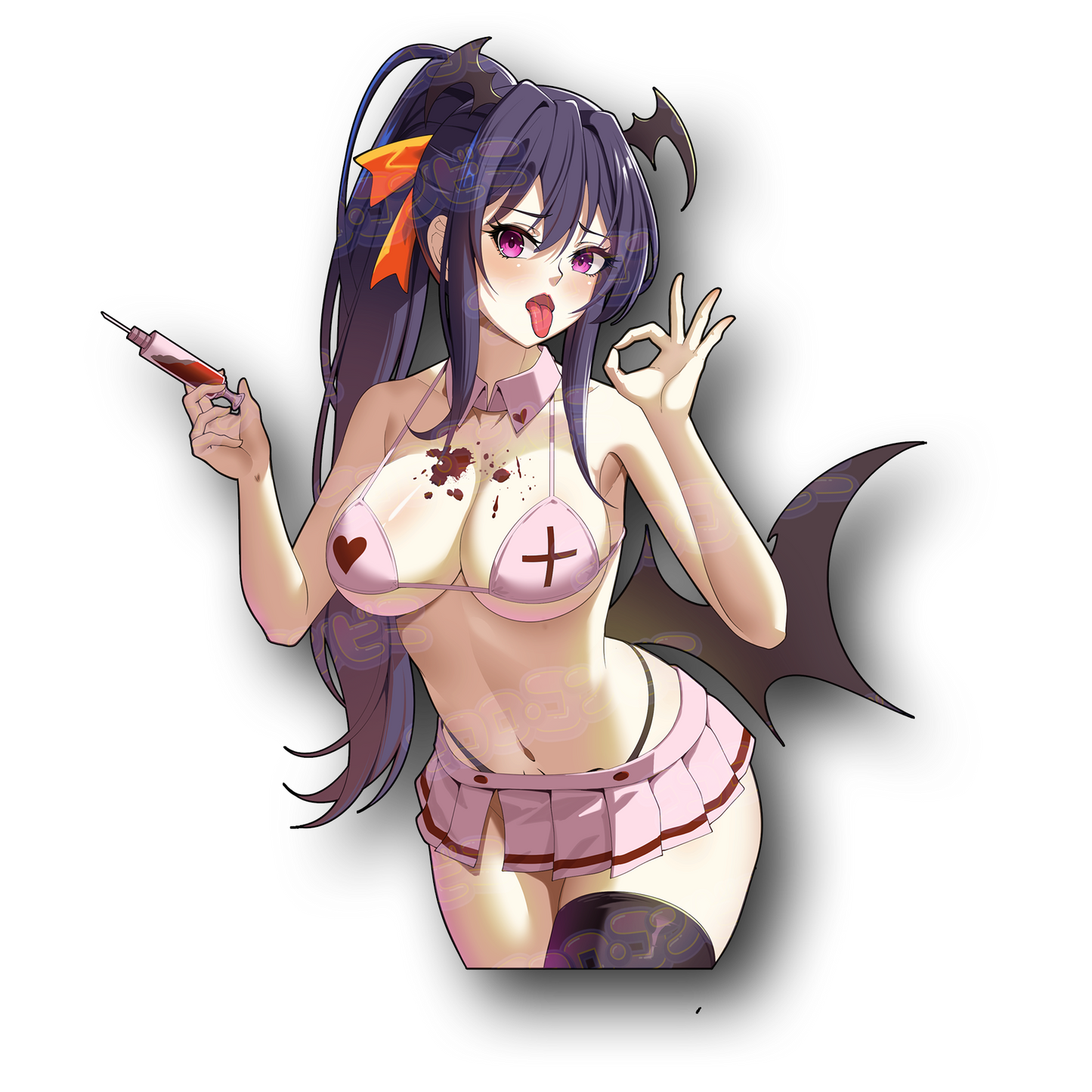 Nurse Akeno Sticker (Holo / Regular)