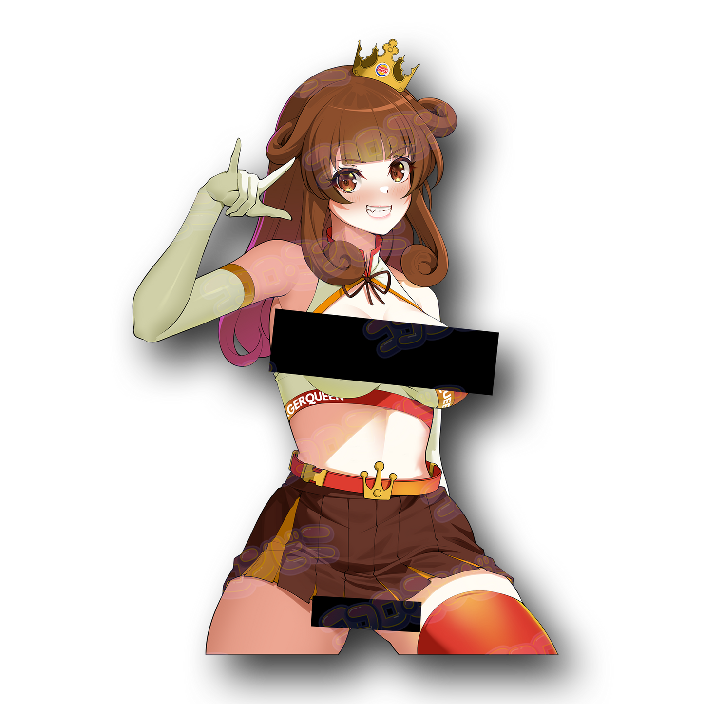 BurgerQueen Sticker (Holo / Regular)