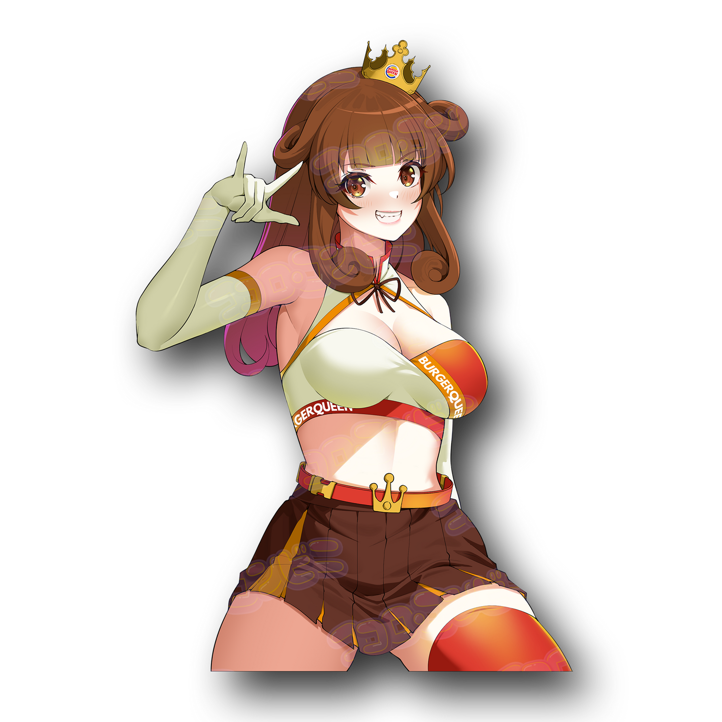 BurgerQueen Sticker (Holo / Regular)