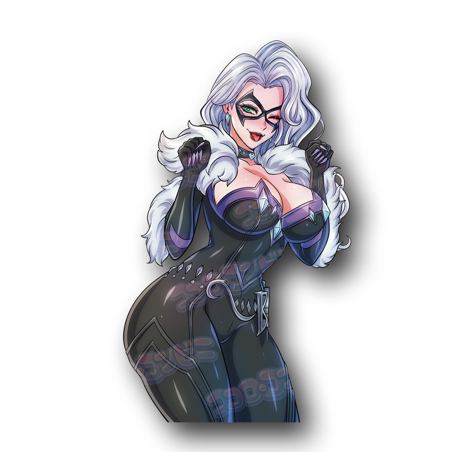 BlackCat Sticker (Regular / Bikini)