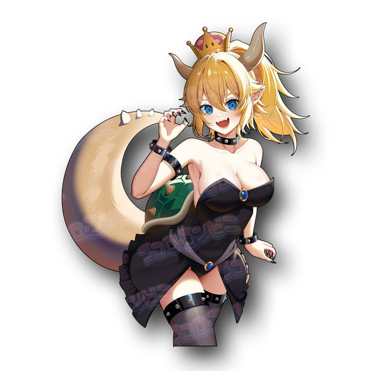 Bowsette Sticker  (Holo / Regular)