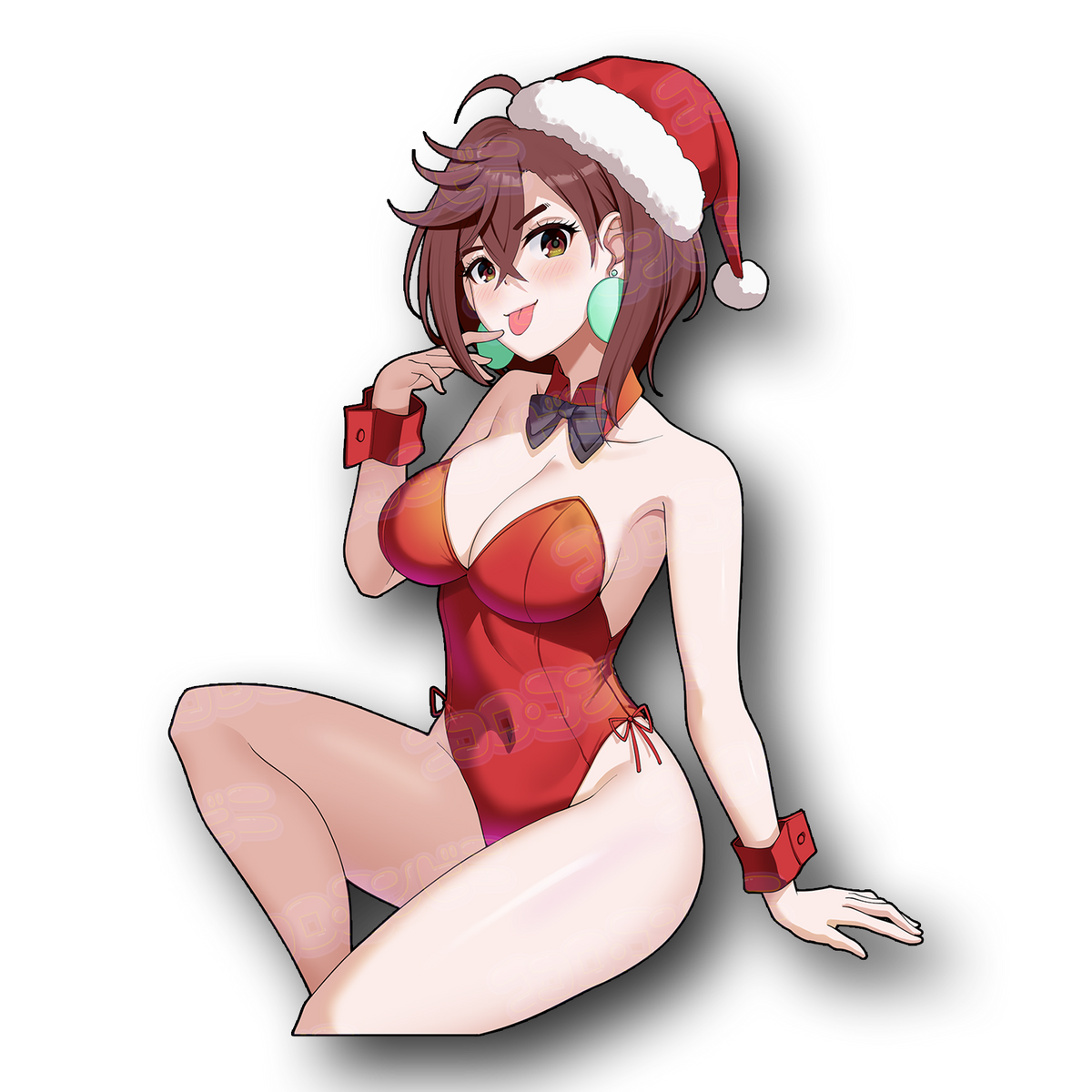 Momo Bunny Sticker (Holo / Regular)