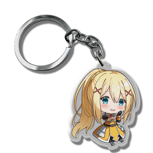 Darkness Pocket Chibi Festival Keychain