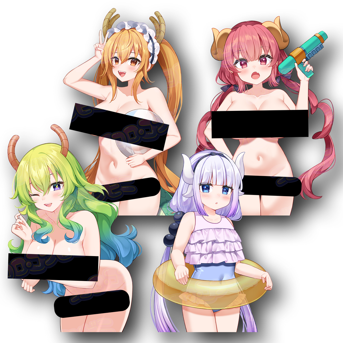 Dragons Beach Episode Sticker Bundle