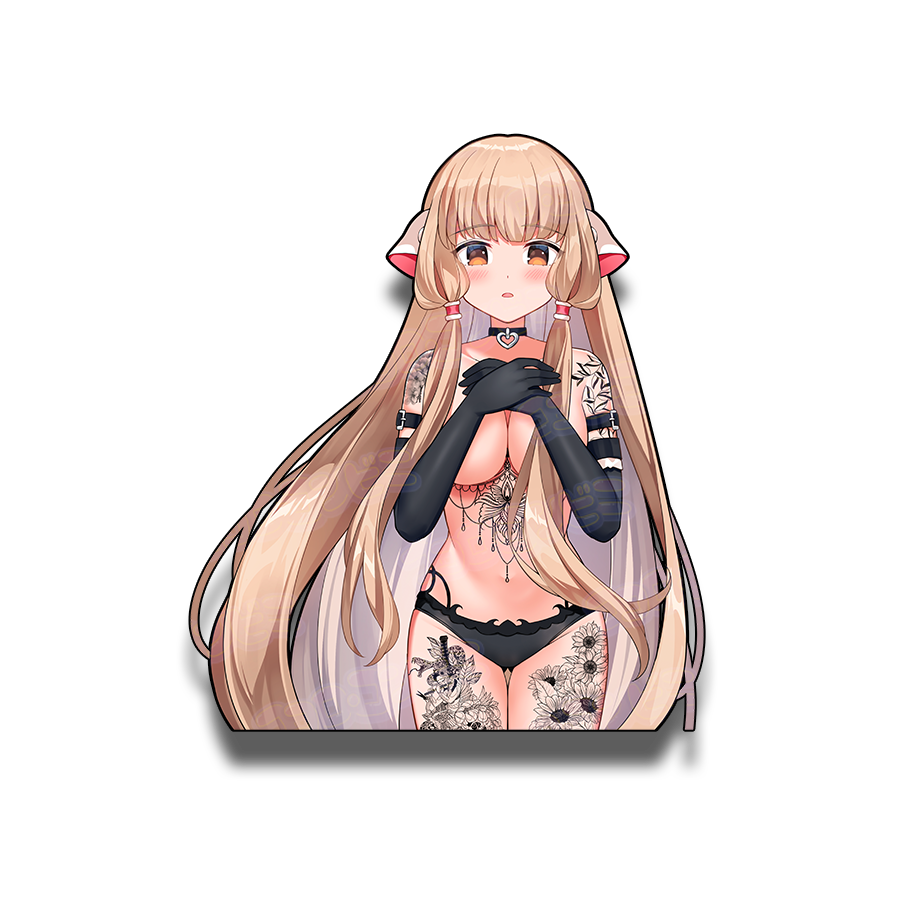 Goth Chi Sticker (Holo / Regular)
