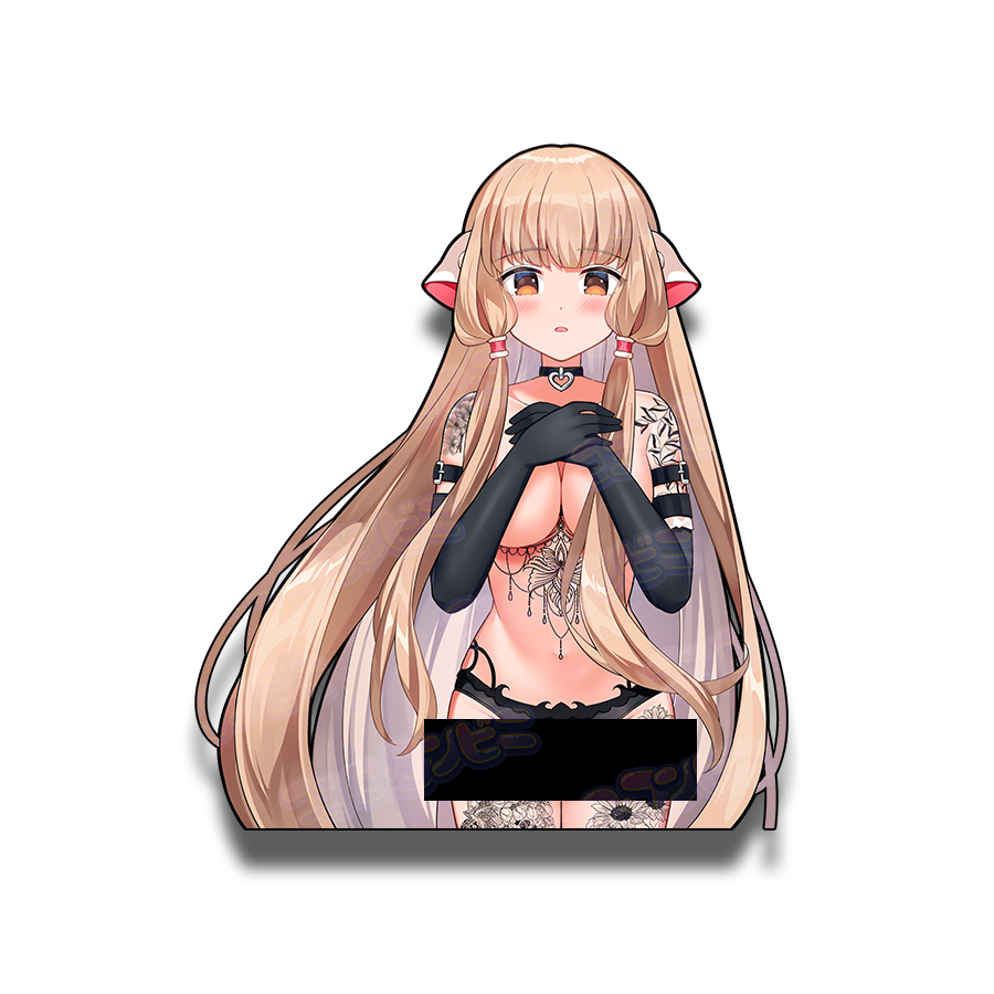 Goth Chi Sticker (Holo / Regular)