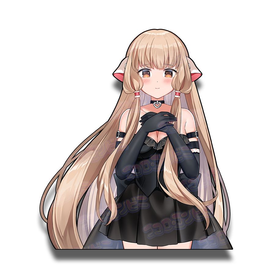 Goth Chi Sticker (Holo / Regular)