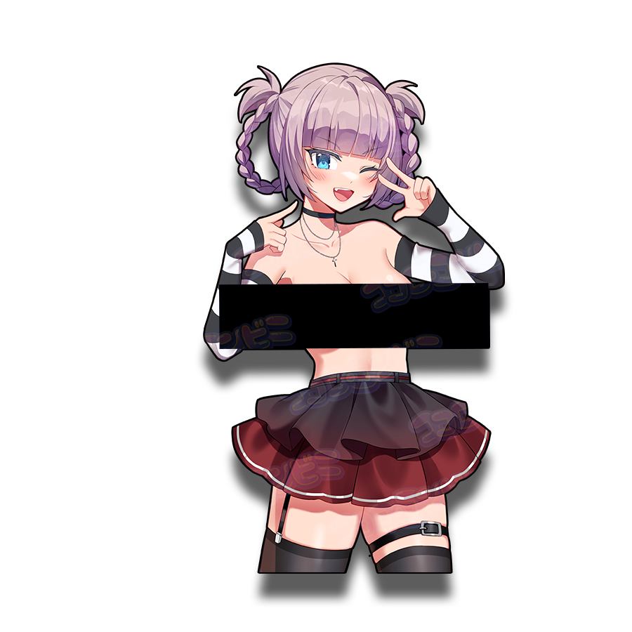 Goth Nazuna Sticker (Holo / Regular)