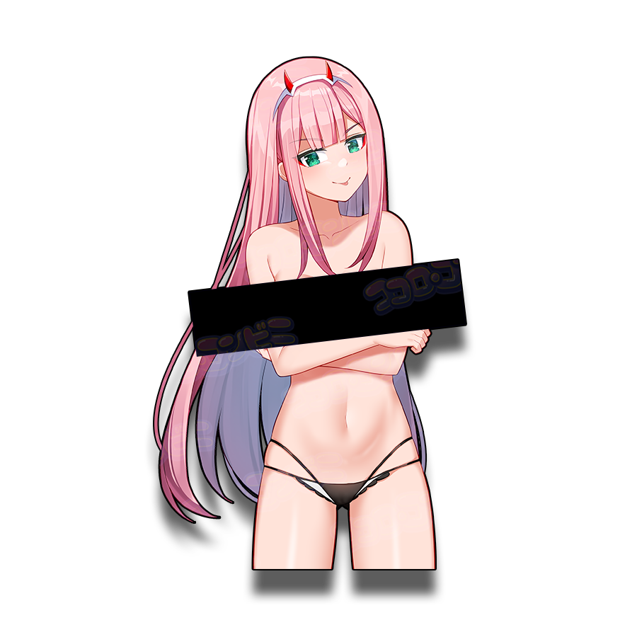 Goth ZeroTwo Sticker (Holo / Regular)