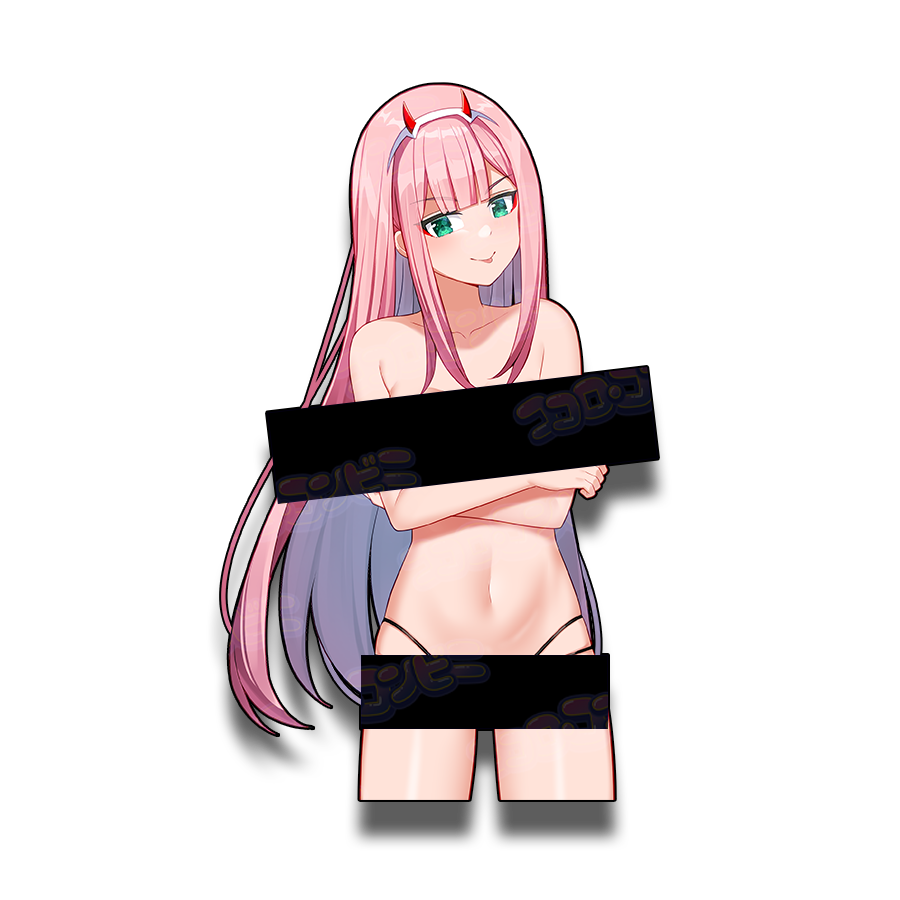 Goth ZeroTwo Sticker (Holo / Regular)