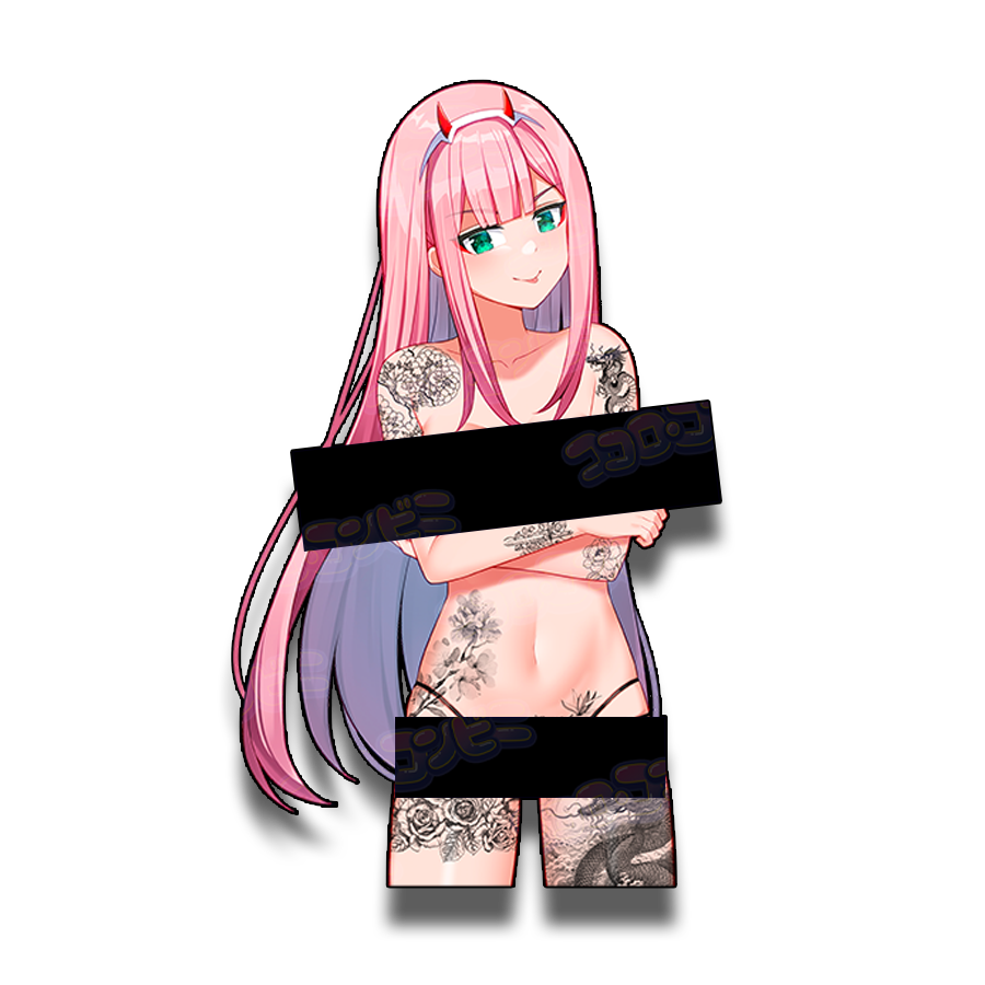 Goth ZeroTwo Sticker (Holo / Regular)