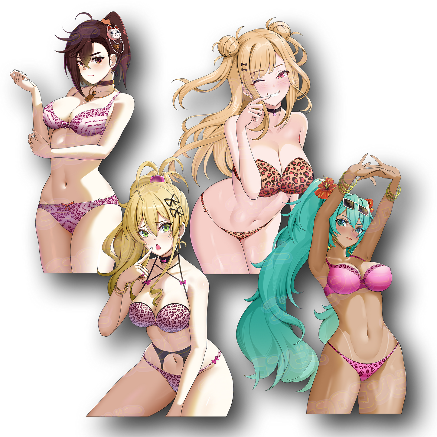 Gyaru Sticker Bundle  (Holo / Regular)