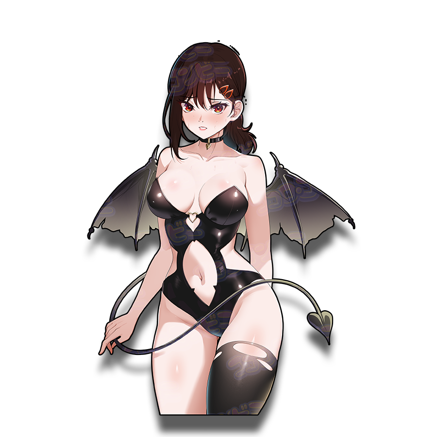 Scared-Beni Succubus Sticker (Holo / Regular)