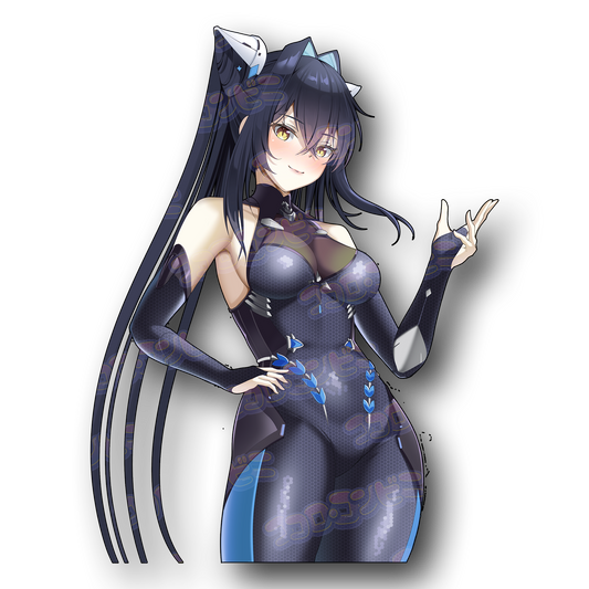 Mermaid RaceQueen Sticker (Holo / Regular)