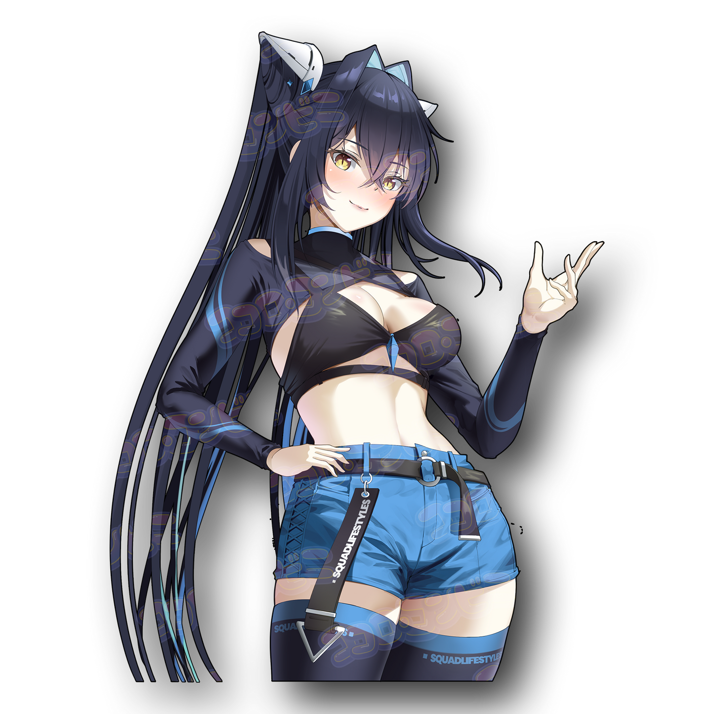 Mermaid RaceQueen Sticker (Holo / Regular)