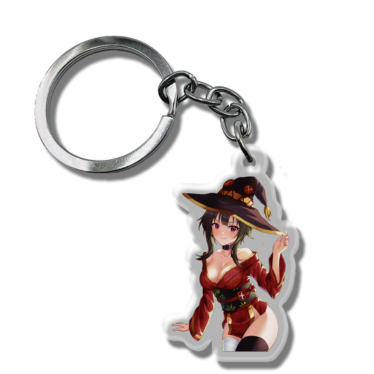 Megumin Festival Keychain
