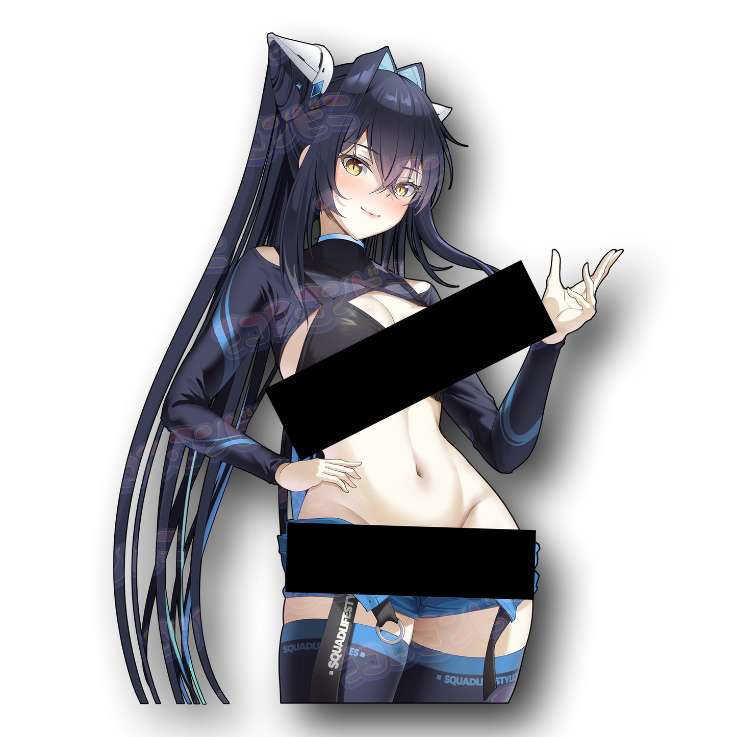 Mermaid RaceQueen Sticker (Holo / Regular)