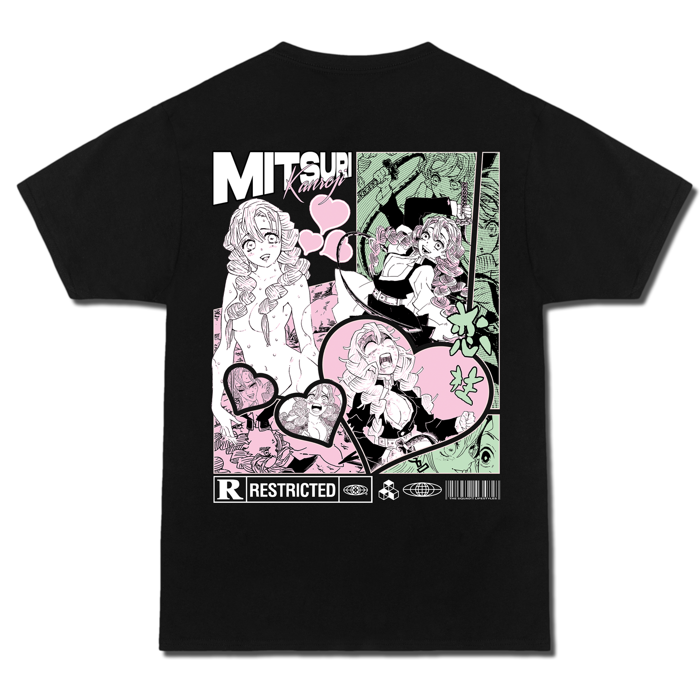 Mitsuri SFW Shirt (Black)