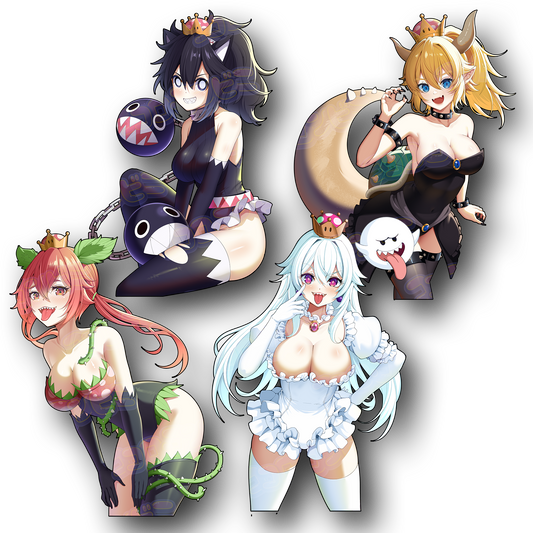 Nintendettes Sticker Bundle  (Holo / Regular)