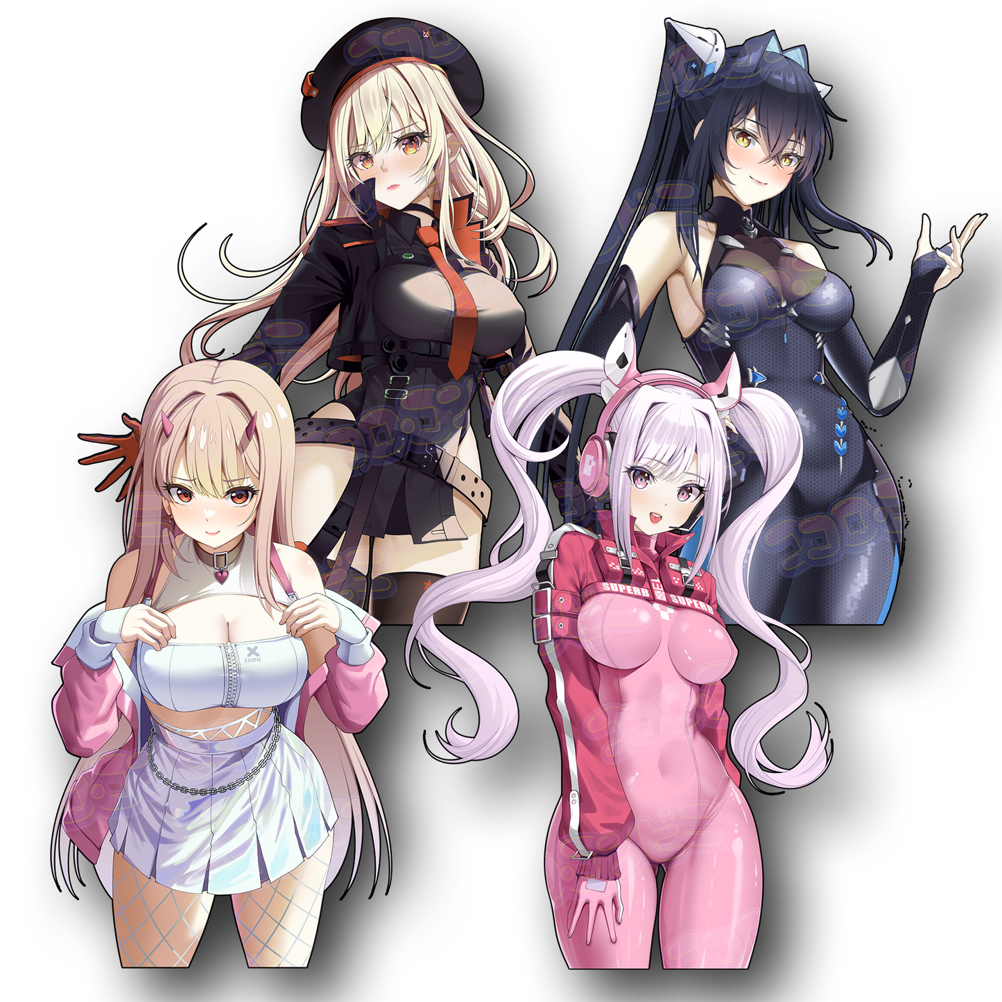 Race Queens Nikke Sticker Bundle