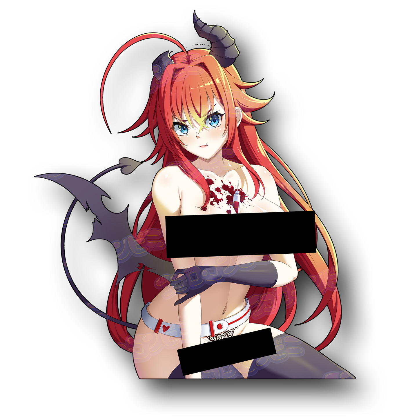 Nurse Rias Sticker (Holo / Regular)