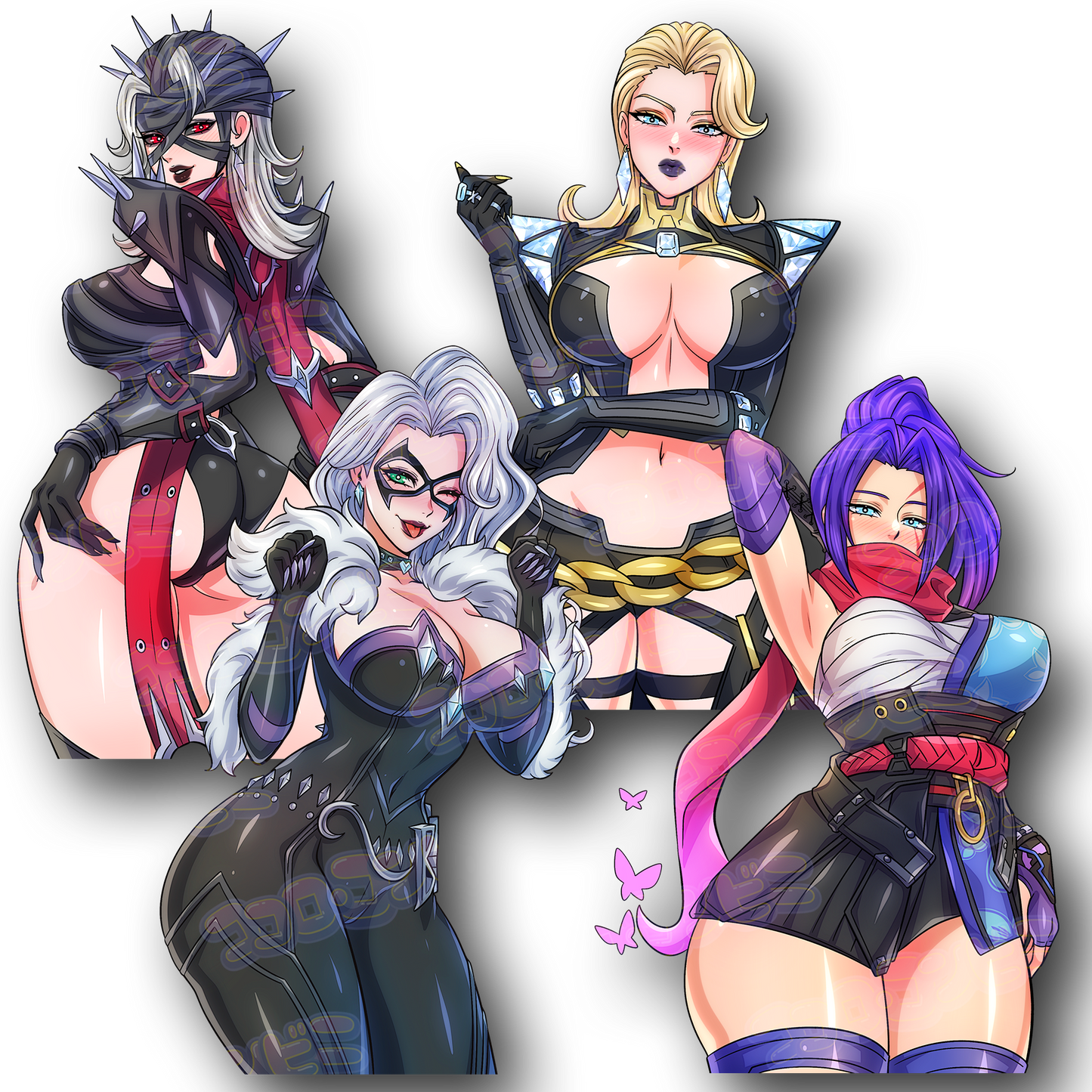 SuperHero Beach Episode Sticker Bundle