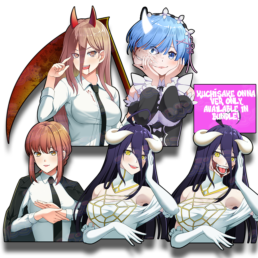 DeathCore Babe Stickers