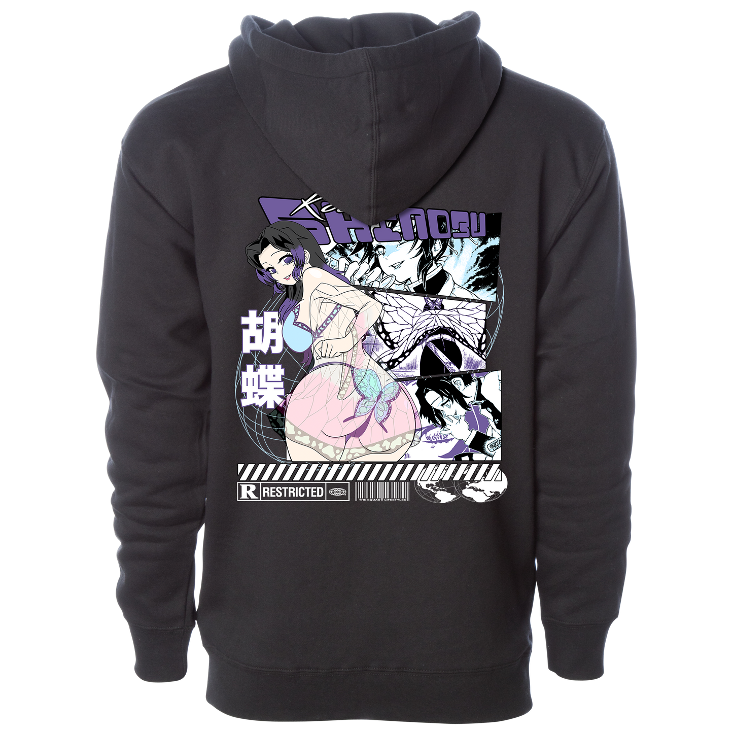 Shinobu H Hoodie (Black)