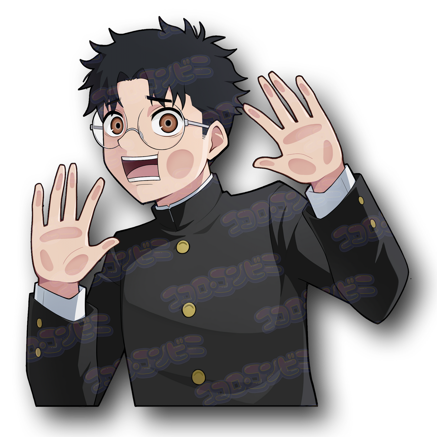 DDD Squished Stickers