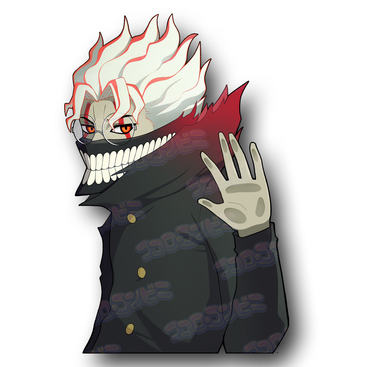 DDD Squished Stickers