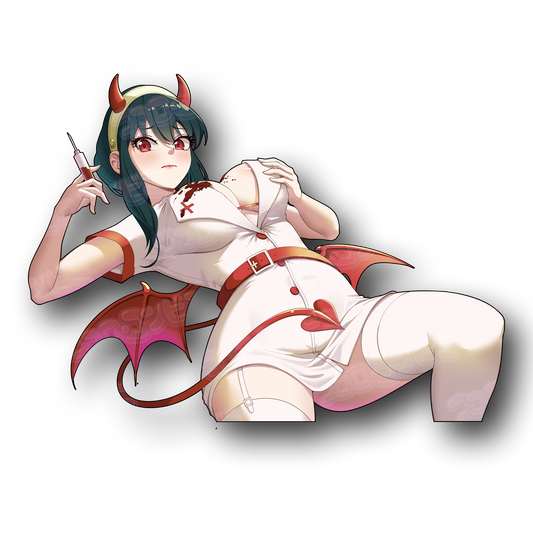 Nurse Yor Sticker (Holo / Regular)